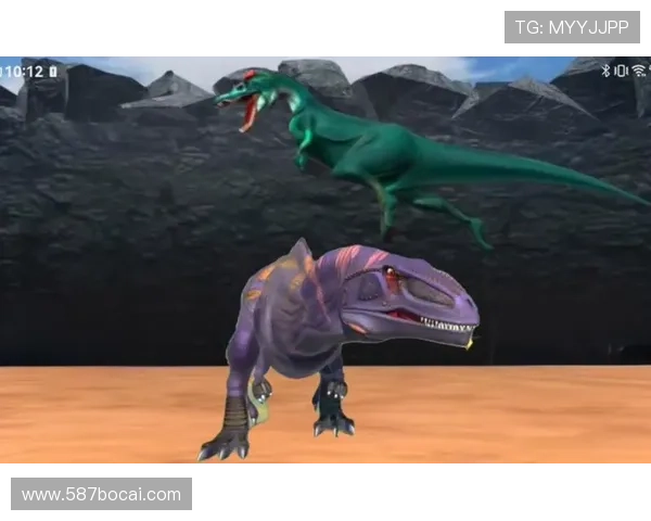 惊险刺激的恐龙比赛视频，见证史前巨兽的速度与力量